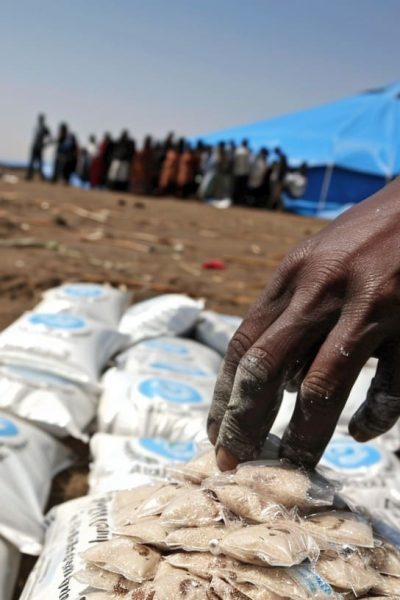 Aid Distribution Effort