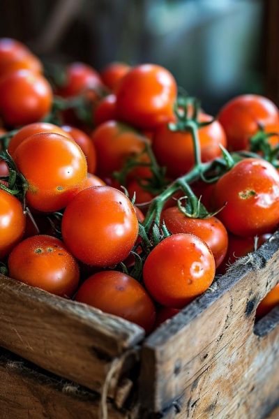 Tomato harvesting