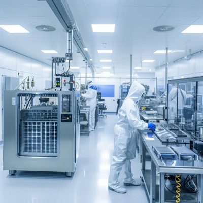 High-tech quality assuarance lab